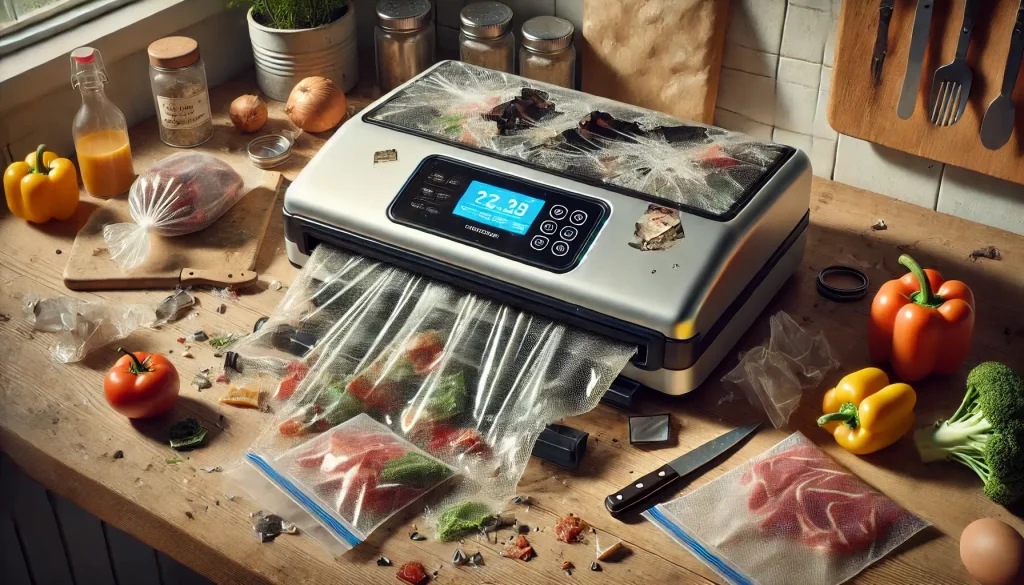 Machine sous vide qui ne fonctionne plus