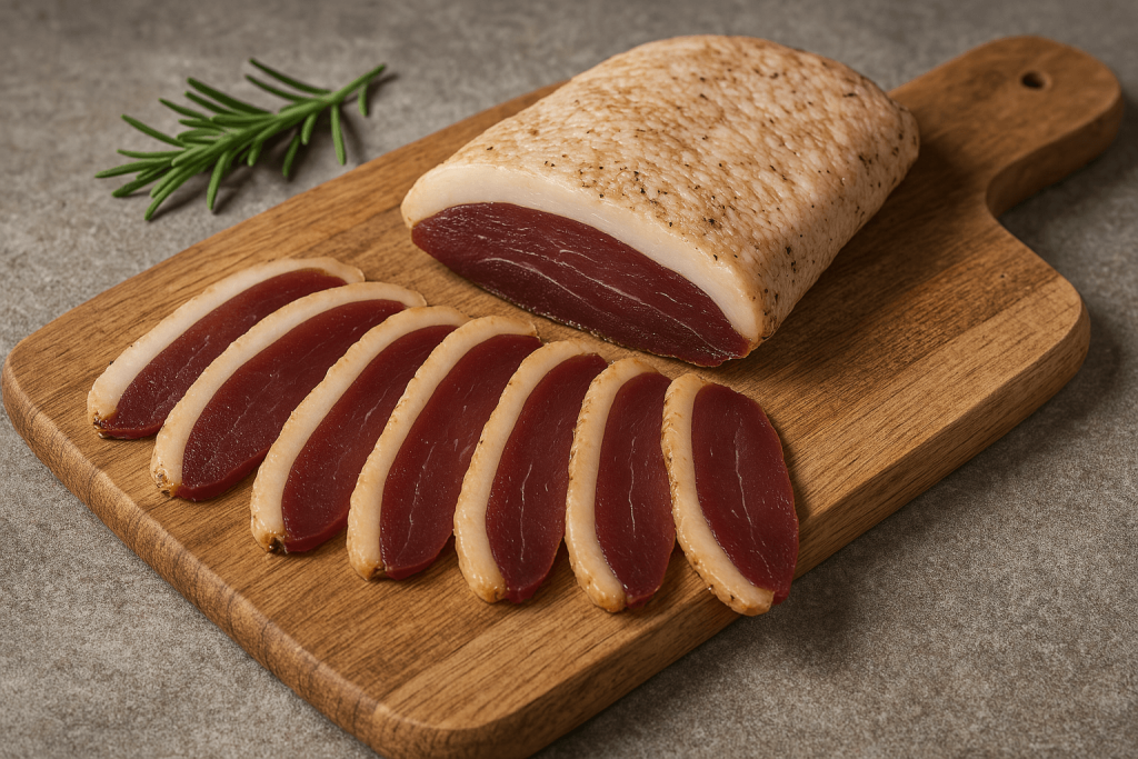 magret de canard séché sous vide